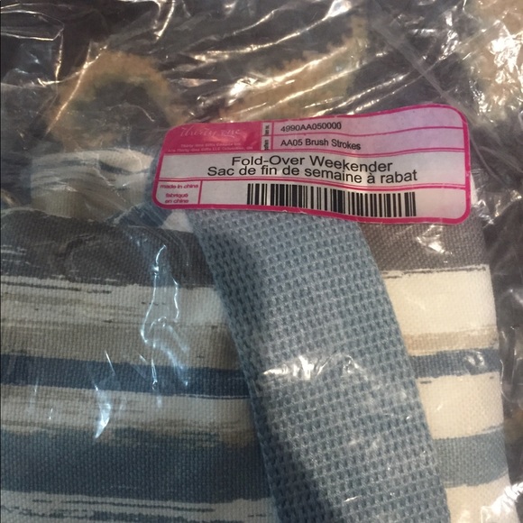 SOLD...Thirty One Brush Stroke Weekender Bag!! - Picture 5 of 6